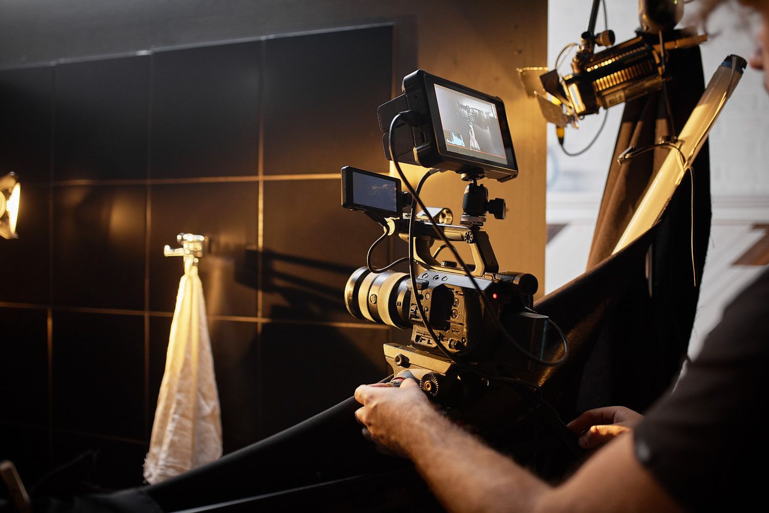 video production backstage behind the scenes of cr A38YGMN